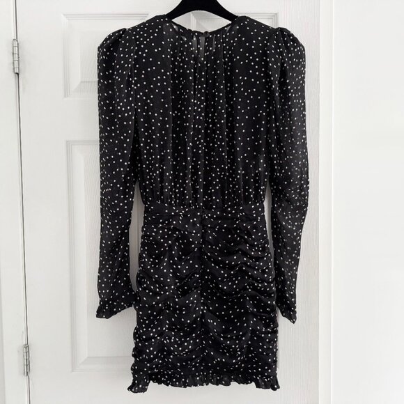 Magda Butrym "Barletta" Polka-Dot Silk Mini Dress, size 34 (fits size 0) - Picture 12 of 15